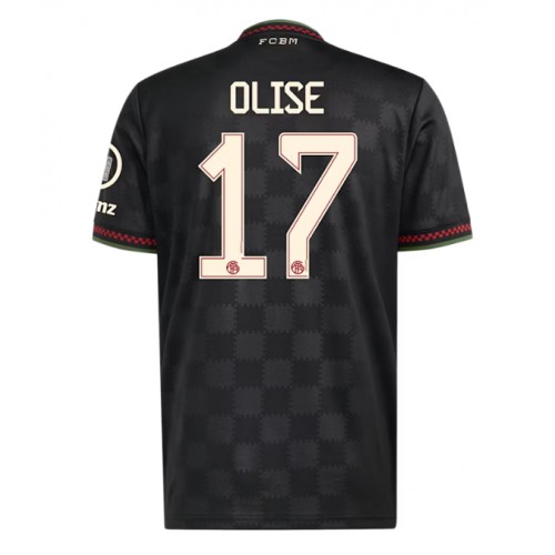 Stroje piłkarskie Bayern Munich Michael Olise #17 Koszulka Trzeciej 2025-26 Krótki Rękaw